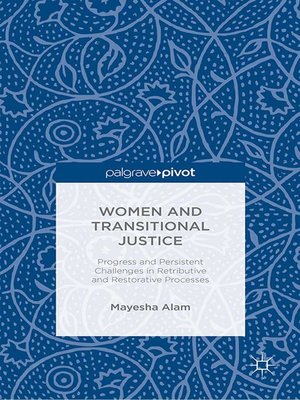 cover image of Women and Transitional Justice